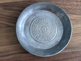 Aztec Calendar Design Metal Plate