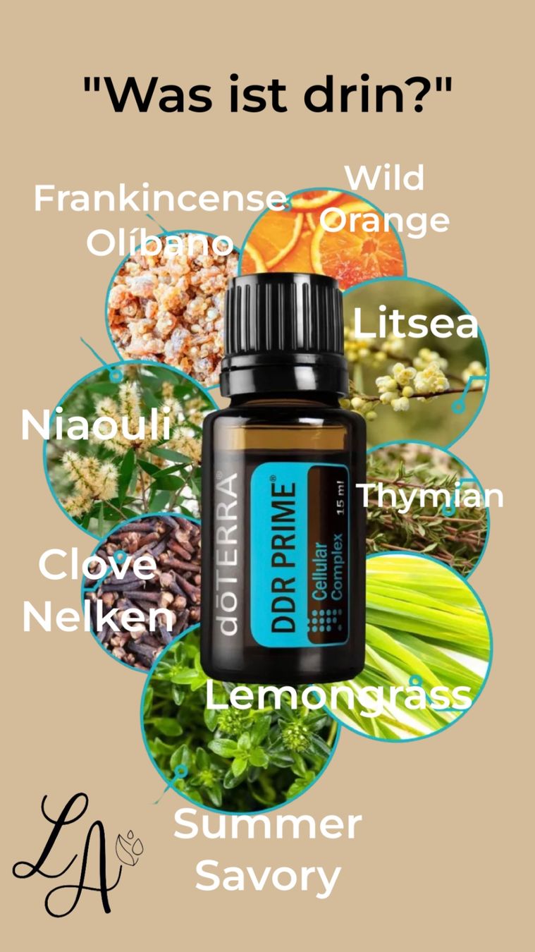 DDR Prime Blend - doterra | ZELLULÄRE ÖLEKOMPLEX | 15ml (Neu und