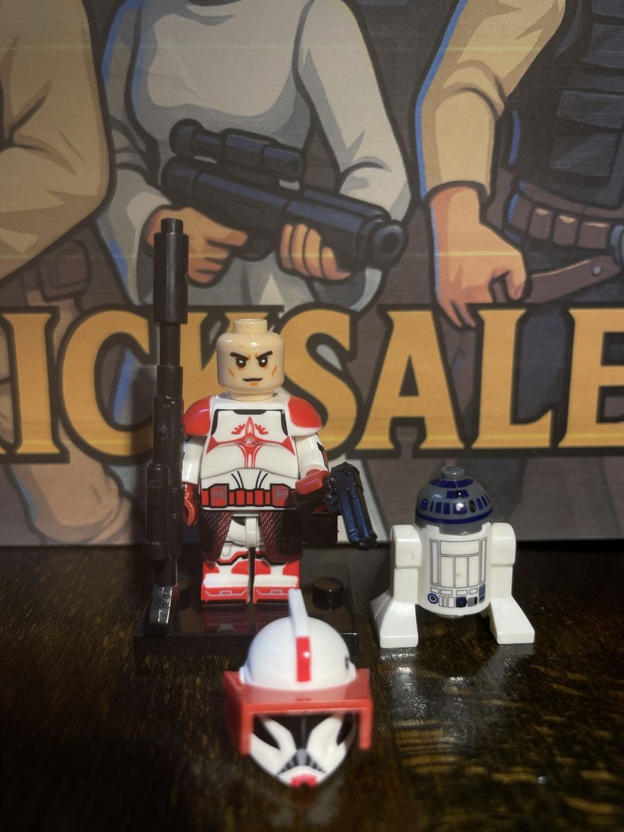 Star Wars Statuette: Star Wars Commander Fox Clone Trooper Phase 1 Lego-Komp. – Nuovo (secondo la descrizione) da Zufikon venduto da BrickSales 2