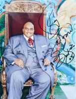 Solomon Burke - Original in person Autogramm auf Foto