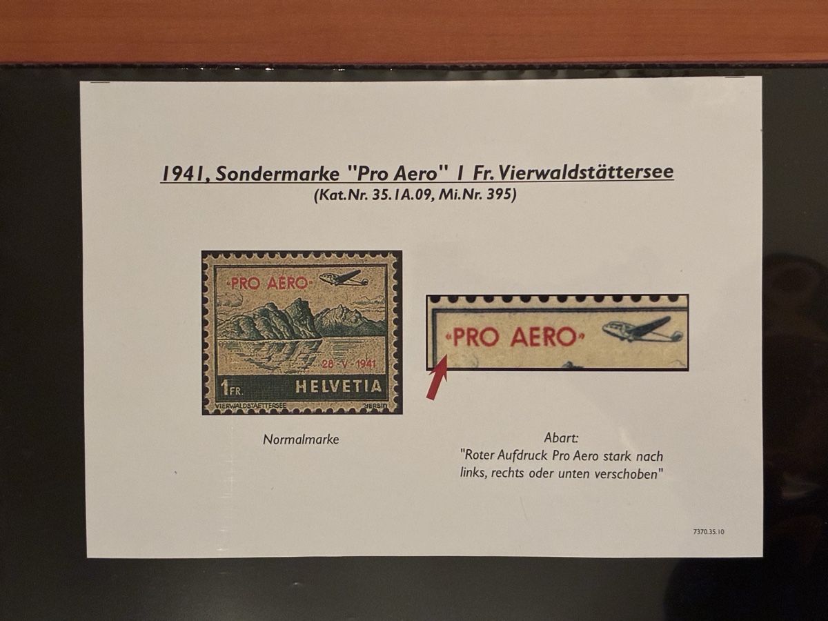 Tutti i francobolli: Abart Pro Aero, 1941, Kat.Nr. 35.1A.09 – Nuovo (secondo la descrizione) da Basel venduto da luginbhl1431 2