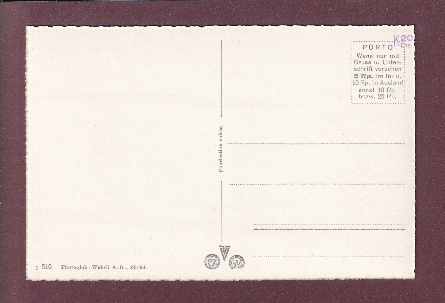 Cartes postales: ALPHORNBLÄSER - Eiger - Mönch - Jungfrau – D'occasion à Pully par nicecards 1