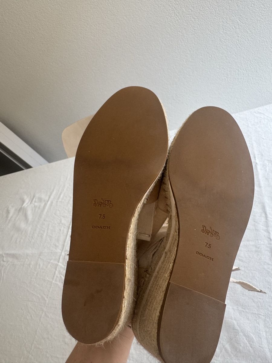 Coach Damenschuhe: Coach Carmen Espadrilles 38 (7.5 US) – Gebraucht aus Zürich von Linen218 5