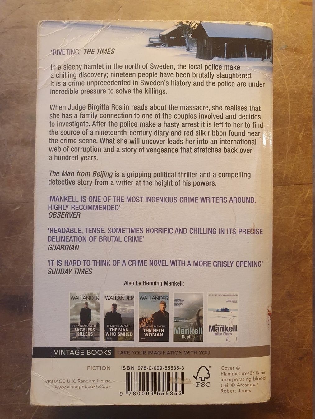Libri: The Man From Beijing - Henning Mankell – Usato da Zürich venduto da loosebone 9