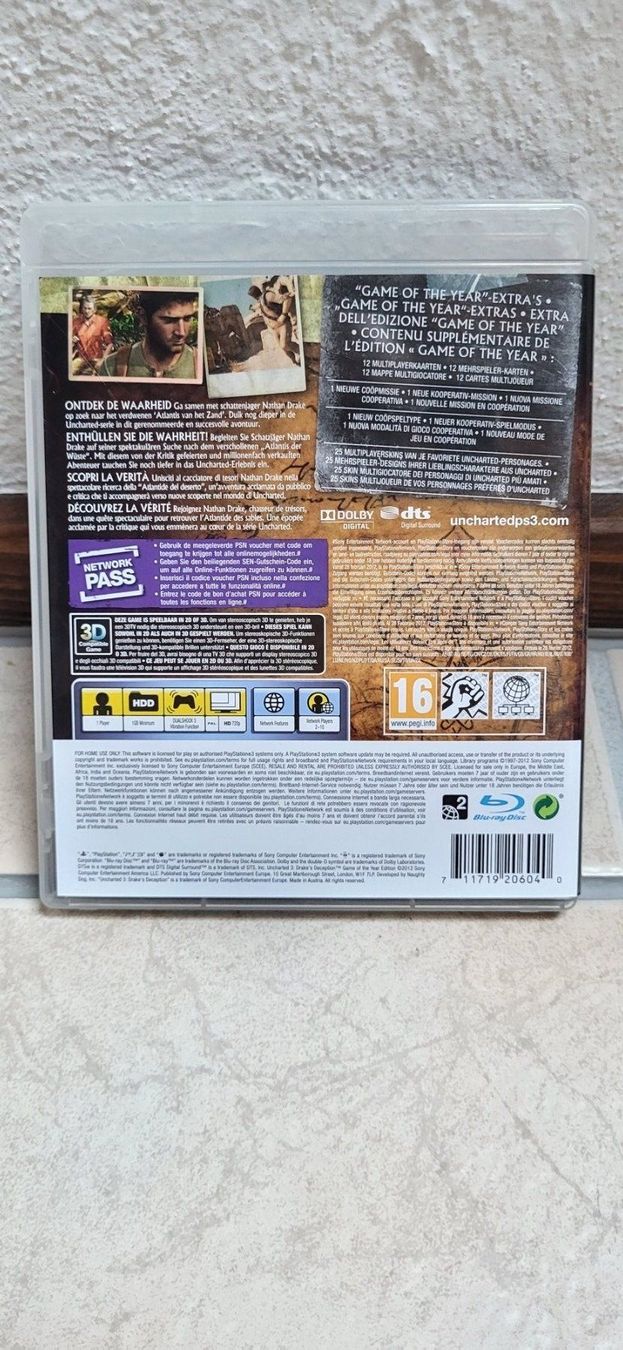 Sony Giochi: PS3 - Uncharted 3 – Usato da Münsingen venduto da Heroism2010 1