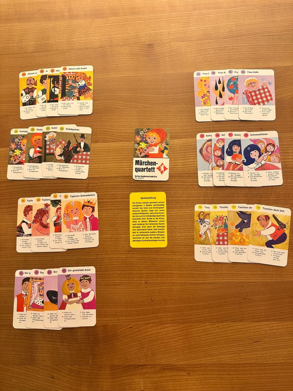 Giochi: Märchenquartett komplett – Usato da Bülach venduto da Jubet 1