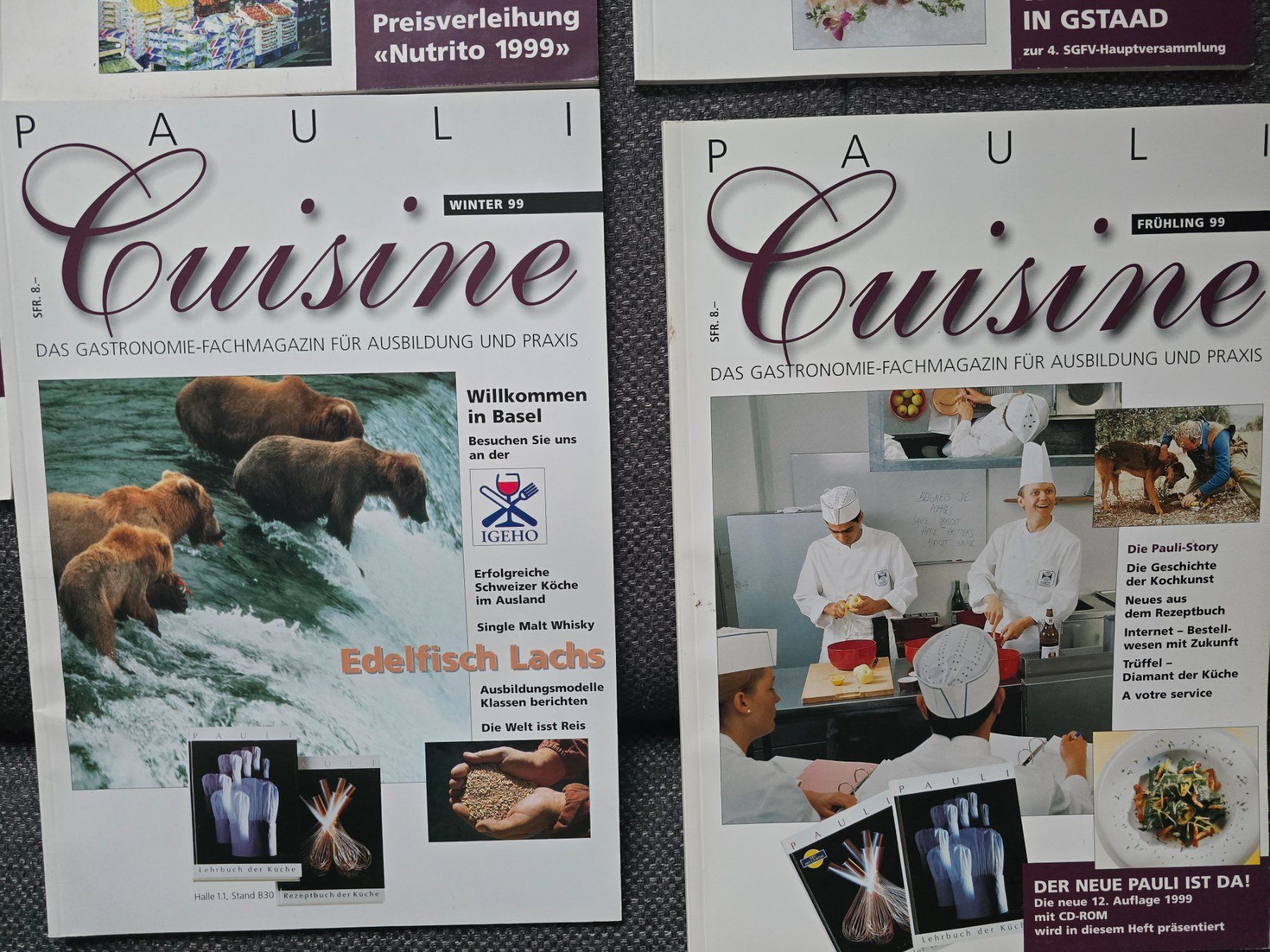 Riviste & Magazine: 5 alte Pauli Cuisine Magazine – Usato da Büttikon AG venduto da Amineah 2
