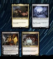 MTG Secret Lair Artist Series Thomas Baxa Cards 4 Cards M:TG