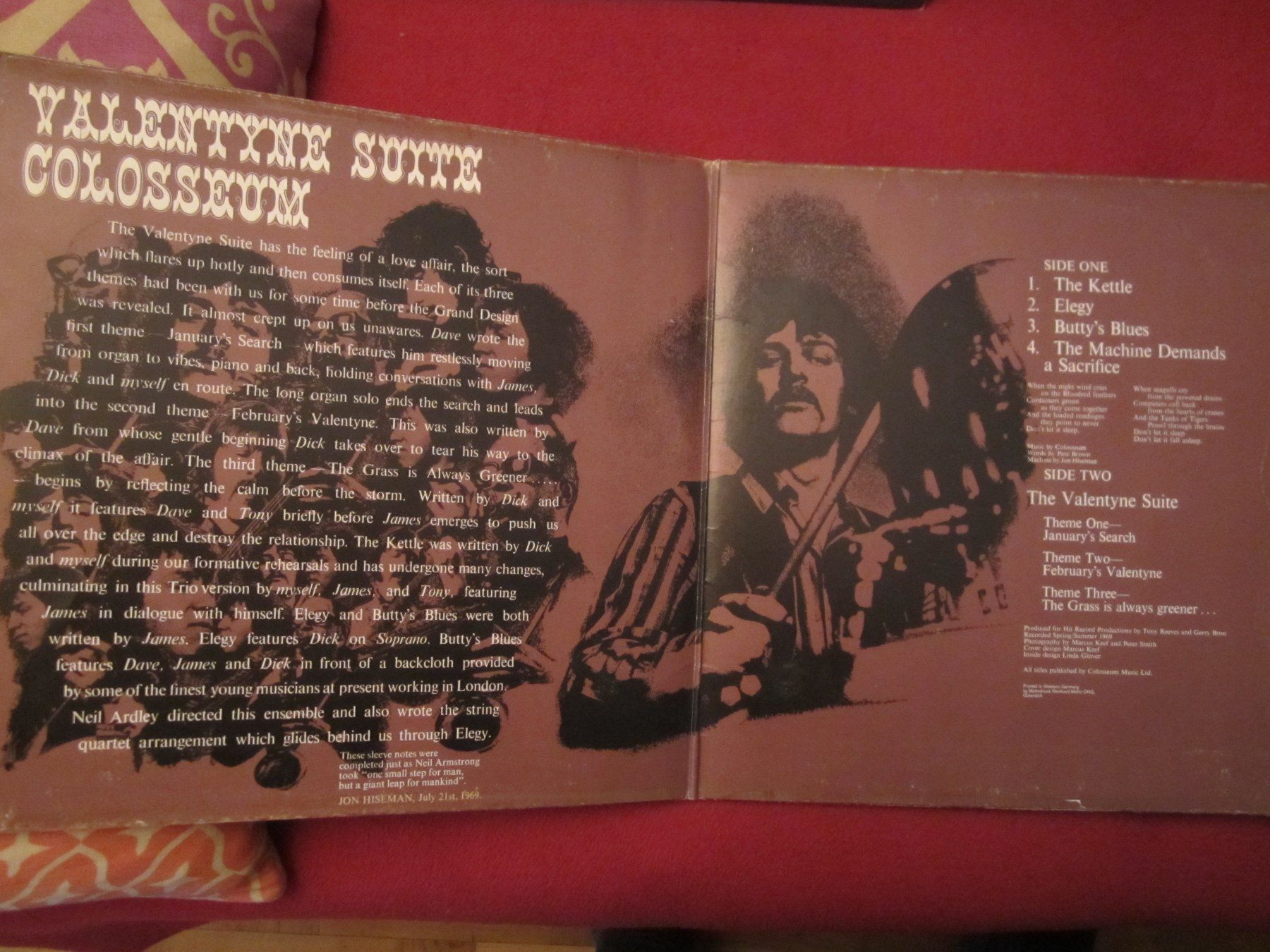 Dischi in vinile: Colosseum - Valentine Suite LP !!!! – Usato da Volketswil venduto da nemo2000 1