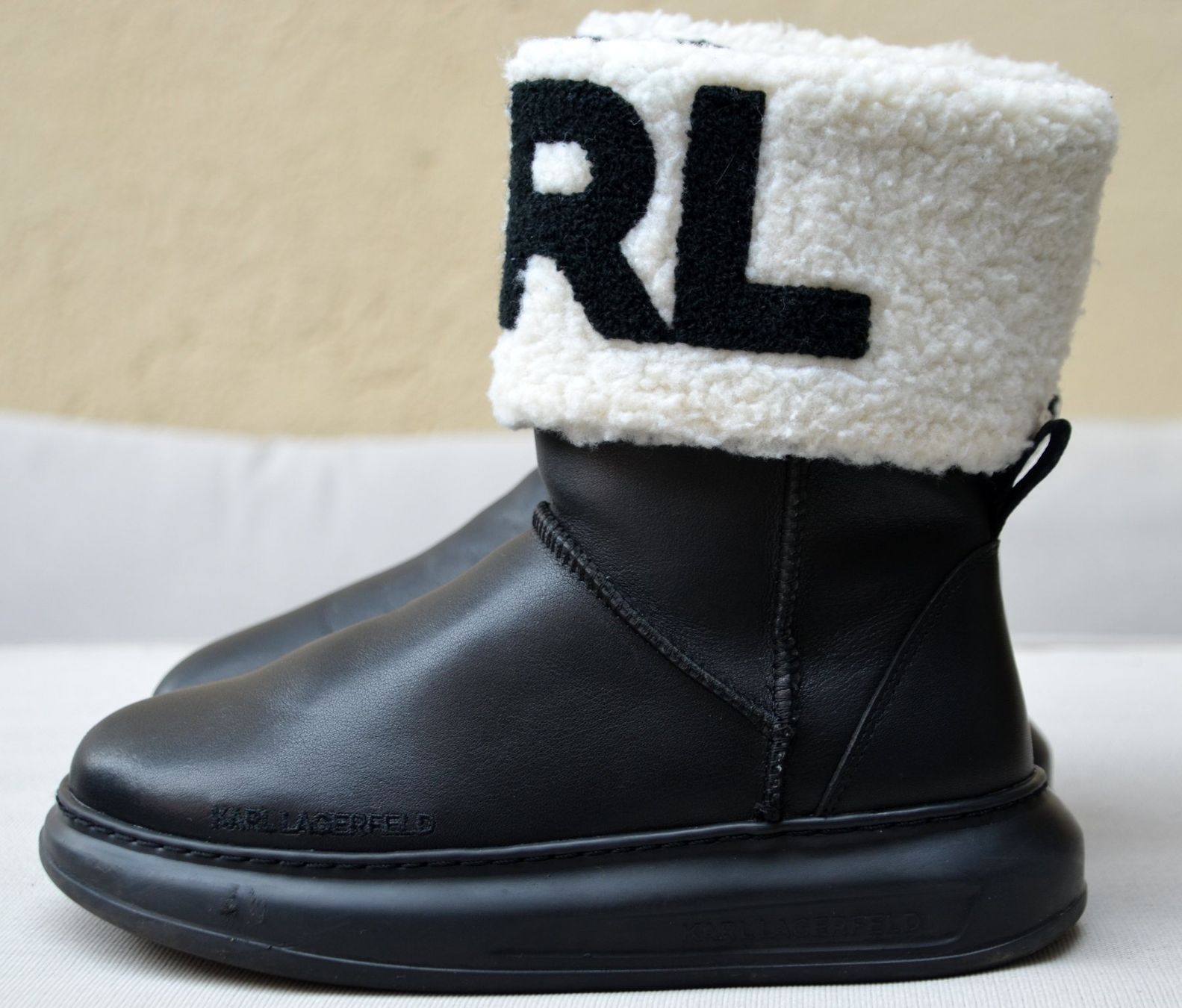 Karl Lagerfeld Scarpe da donna: Karl Lagerfeld Boots / bottes .36 – Usato da Collonges venduto da arashee 3