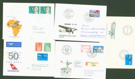 Flugpost 10 SUPER-Briefe Pro Aero etc. (B475)