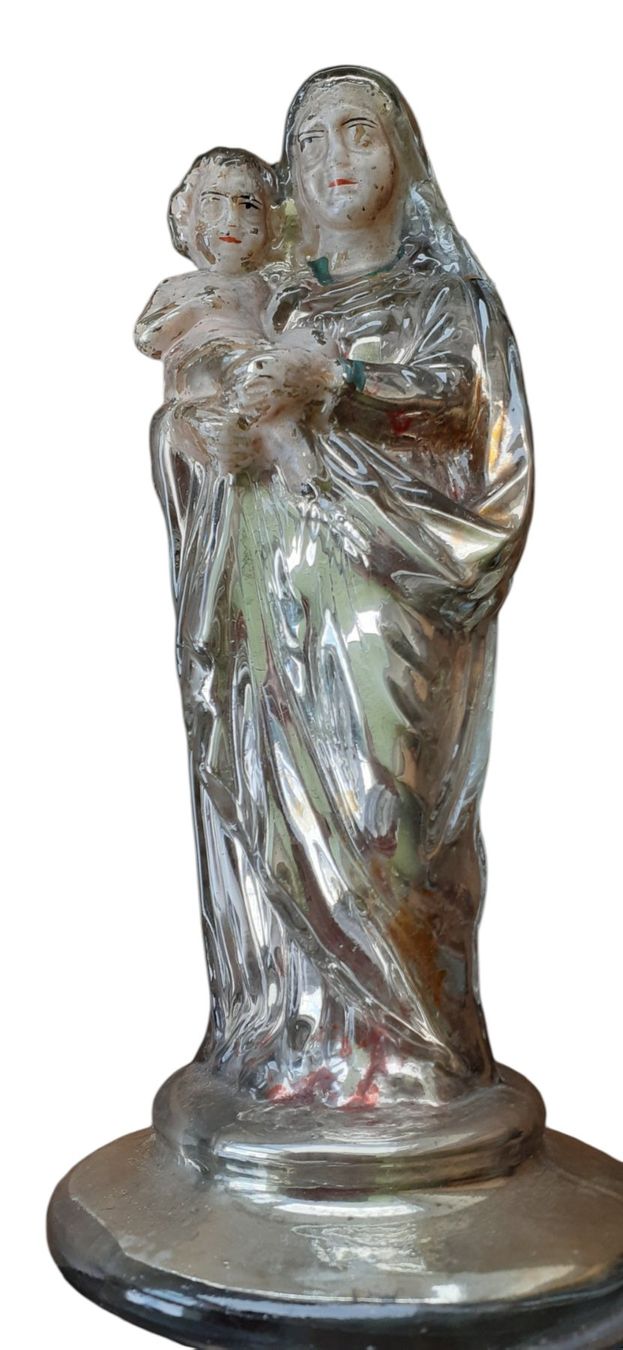 Statuette: Figur Bauernsilber Maria – Usato da Mörschwil venduto da antiksalon21 1