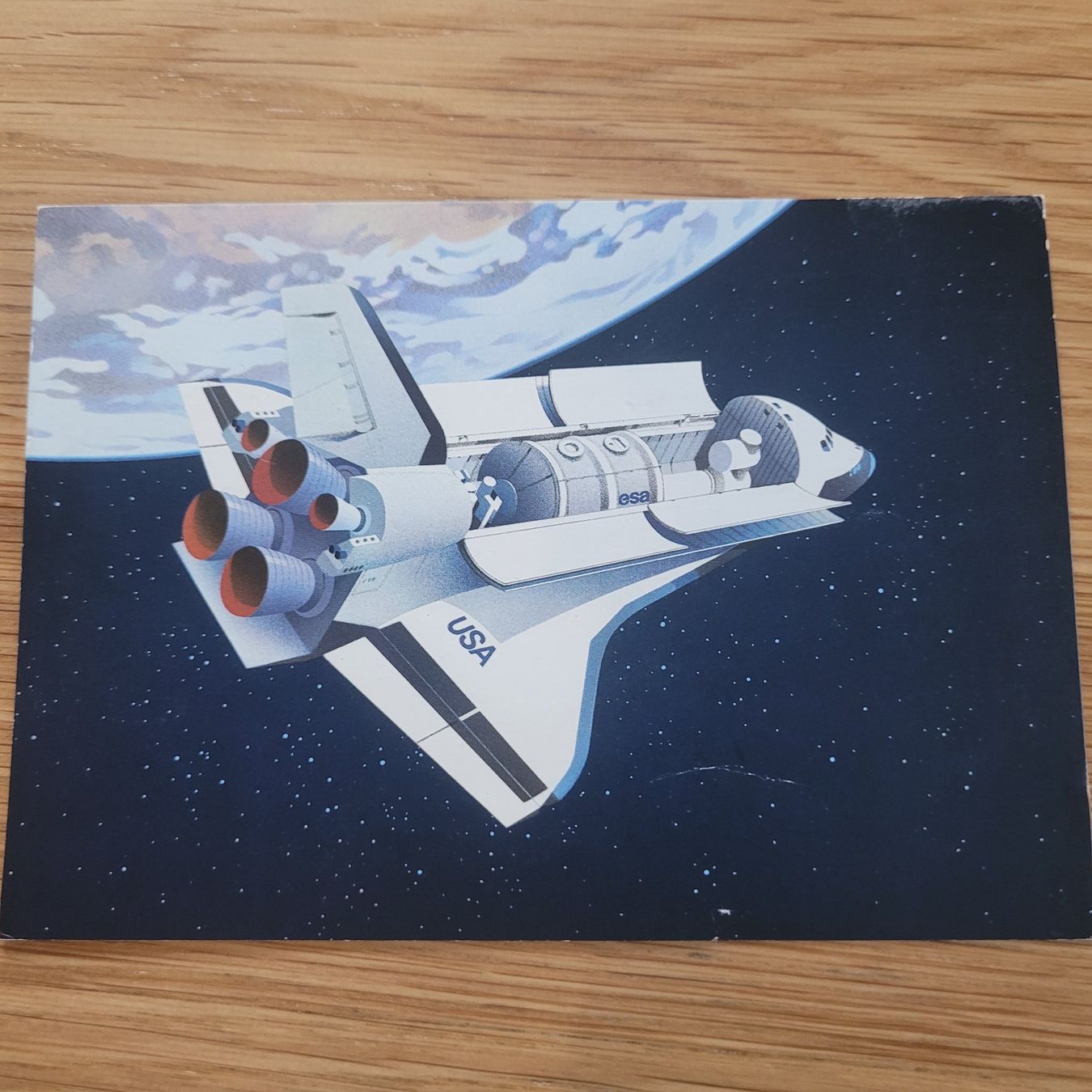 Cartoline postali: GS Luzern 1981 Luraba Space – Usato da Biel/Bienne venduto da Destockweb 1