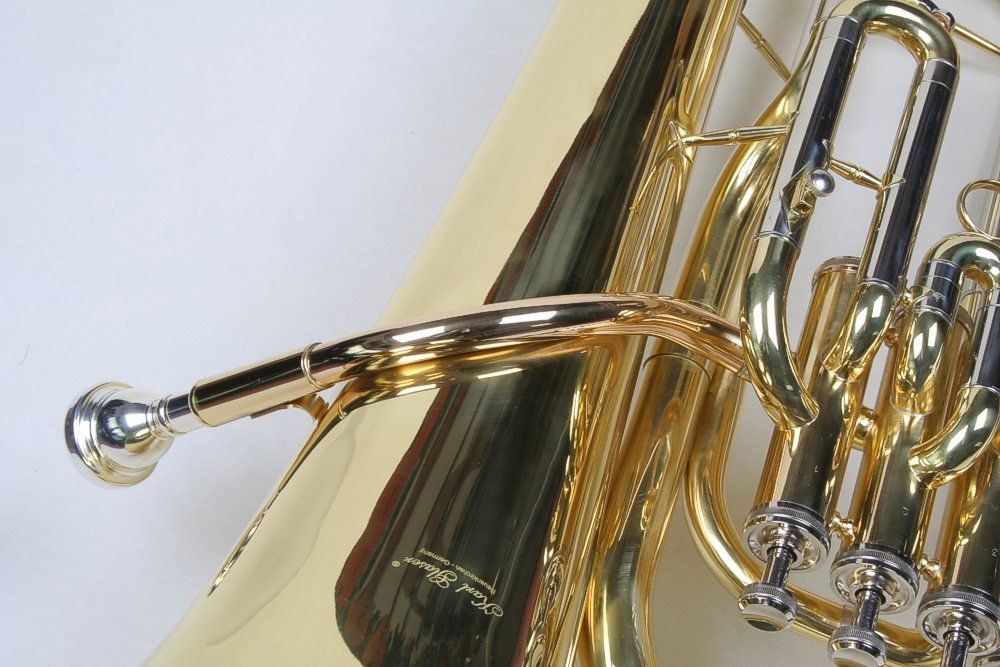 Karl Glaser Strumenti musicali: Hochwertiges Euphonium, Bb Stimmung 4 Monel Ventile – Nuovo e nell'imballaggio originale da Lostallo venduto da Guddah78 3