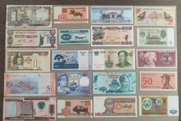 Banknoten LOT 20 Stück, alle NEU !!!!!!!