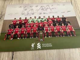 Liverpool FC Teams-Poster mit druck Unterschriften!25/26