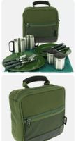 + Besteck und Geschirrset Deluxe für 2 Personen Camping
