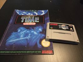 SNES - Illusion of Time inkl. offizieller Spieleberater