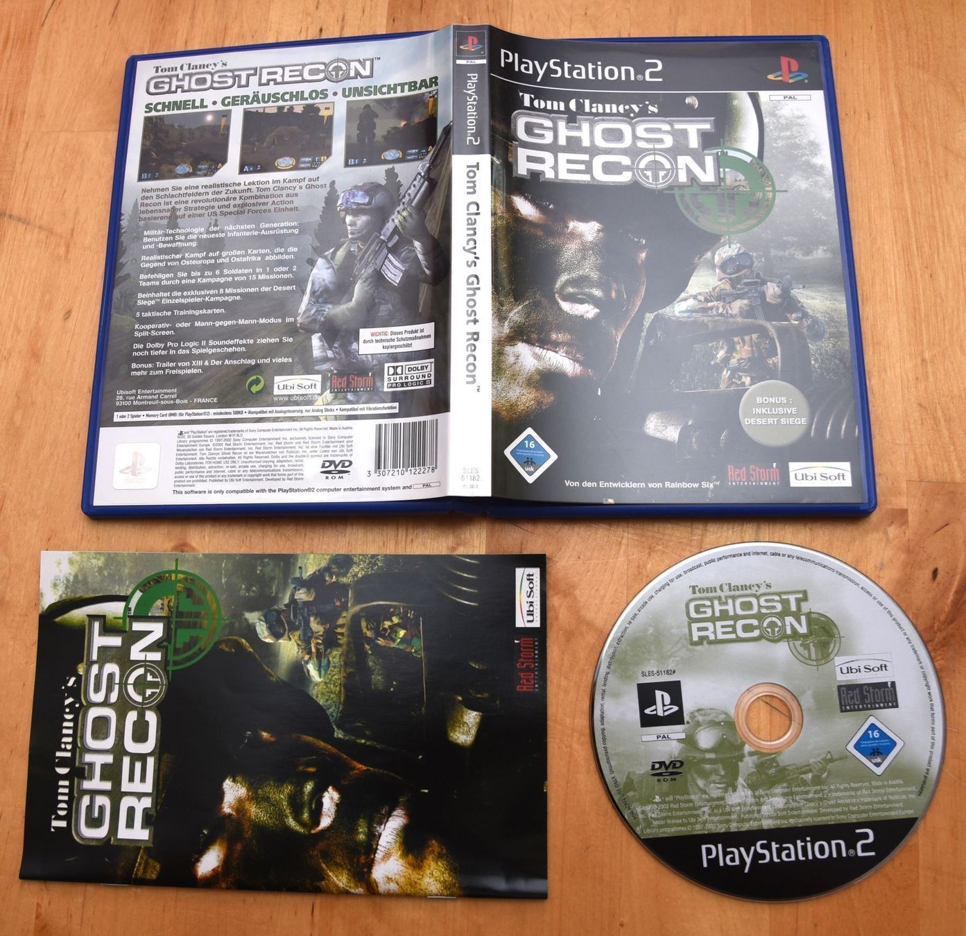Giochi: Ghost Recon (CIB) PS2 – Usato da Frenkendorf venduto da gelbeZinnie