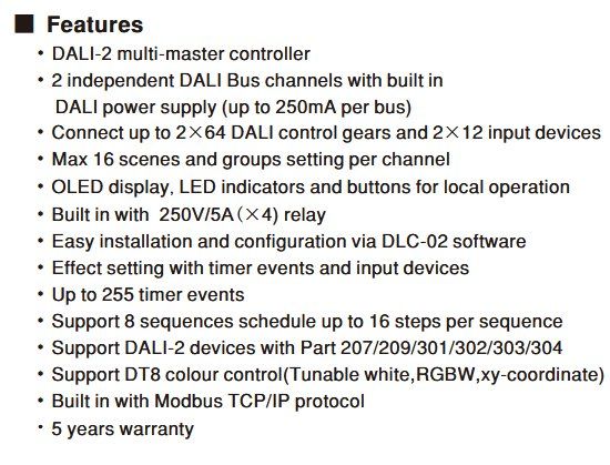 Steuerung: Meanwell MW DLC-02 DALI Controller NEU – Neu und originalverpackt aus Herisau von Toscanini_w 2