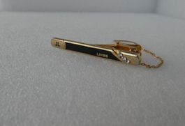 Vintage Krawattennadel Living Strass Krawattenklamm 24KGF