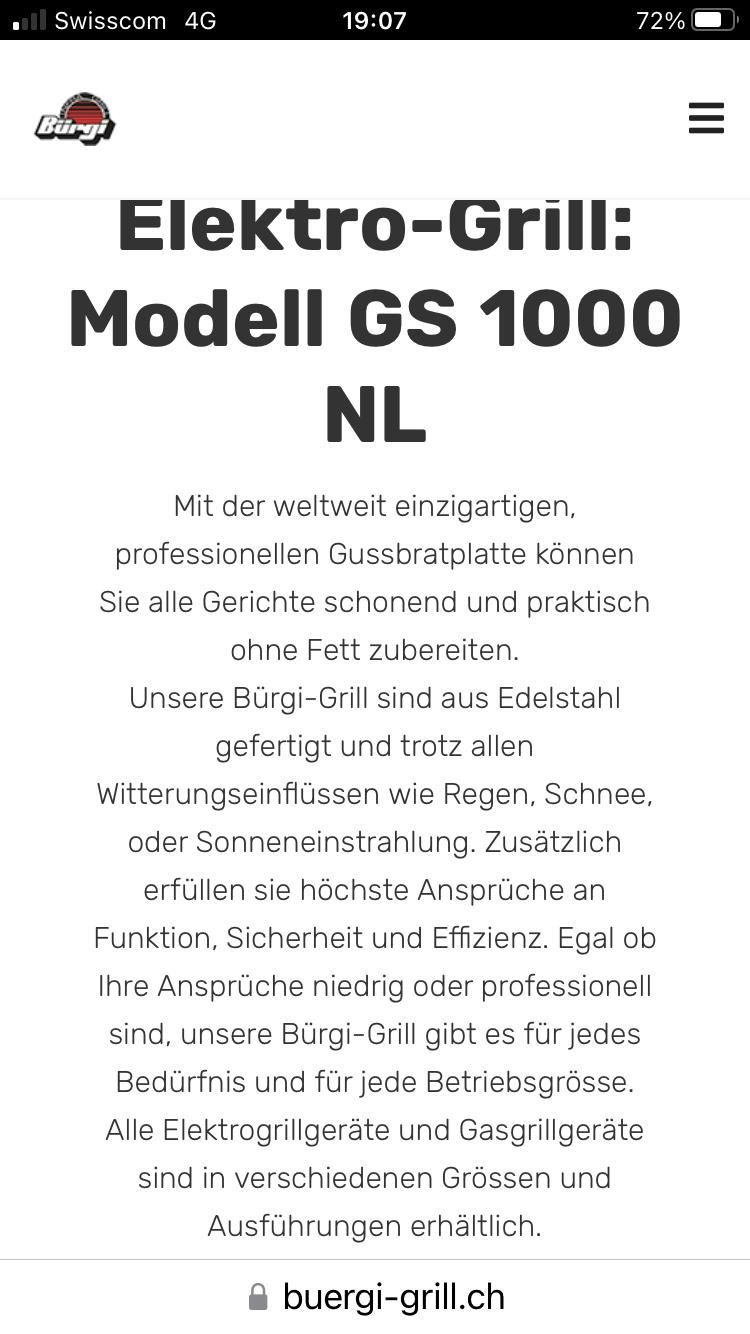 Grills: Elektrogrill  – Gebraucht aus Hausen am Albis von Binu8915 2