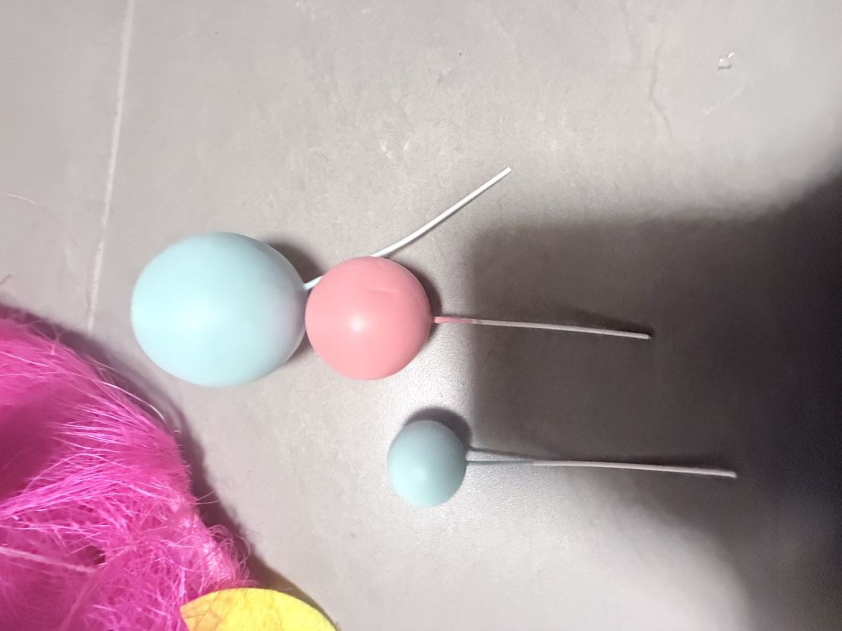 Tutte le decorazioni: Geburtstagsdeko, Rosa und Hellblau Kuchendeko – Usato da Zürich venduto da Krikri21 6