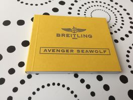BREITLING ORIGINAL - AVENGER OPERATING INSTRUCTIONS - NEW !