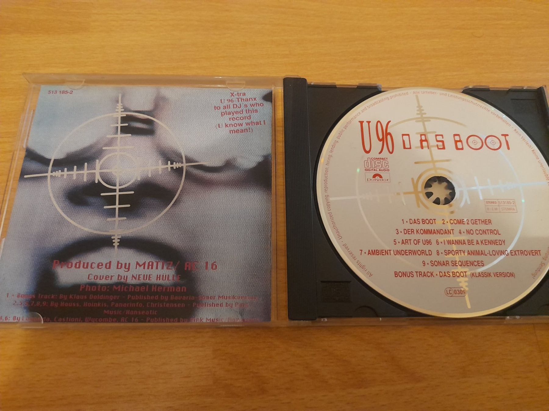 CD: CD U96 - Das Boot – Usato da Lustmühle venduto da chevi03 1
