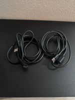 Lot de 2 rallonges USB-A mâle/femelle 3 m, noires