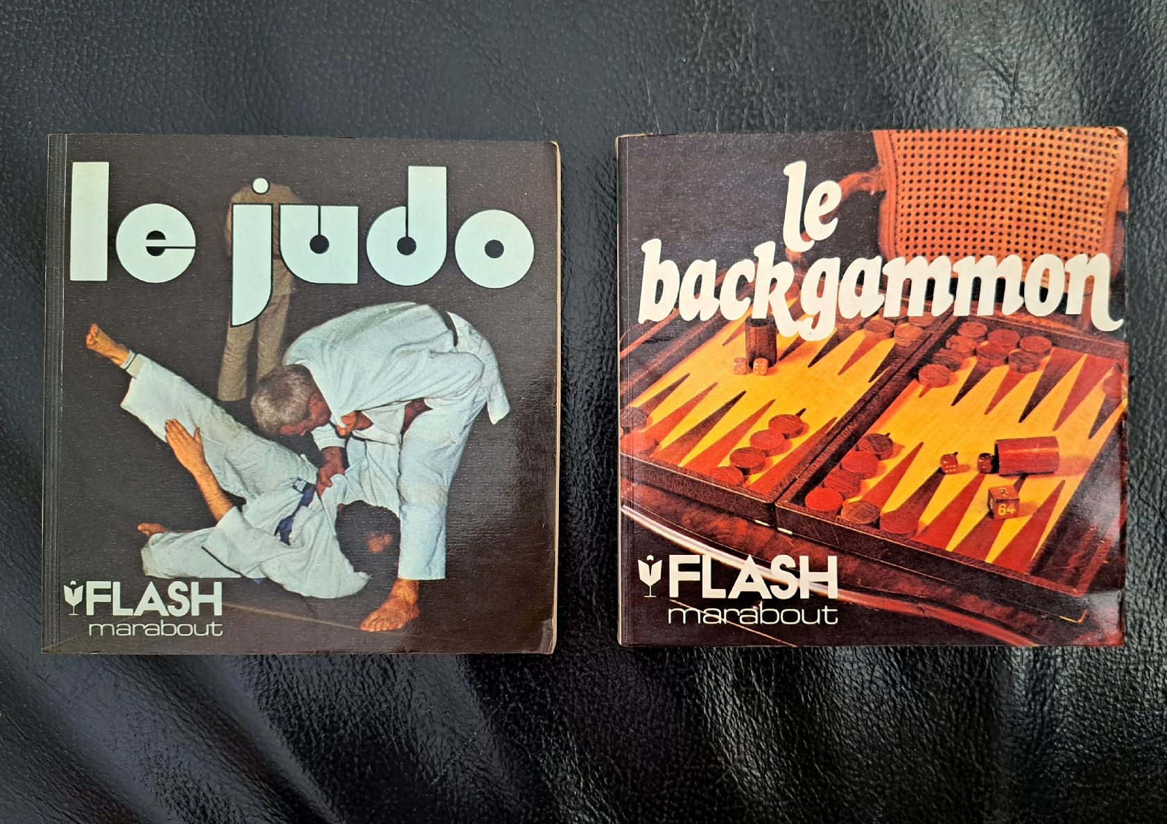 Bücher: Flash Marabout "Le Judo" et "Le Backgammon" 1978-1980 – Gebraucht aus Hauterive NE von ali_vintage