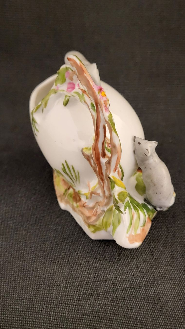Figurines: Handbemaltes Väsli mit Mäusen SCHEIBE ALSBACH – D'occasion à Basel par spinne02 2