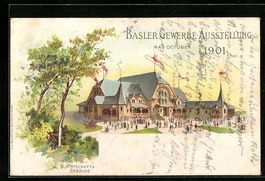 Litho Basel, Gewerbe-Ausstellung 1901, W