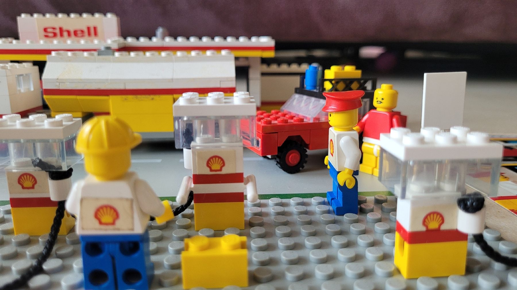 Lego Kit di costruzioni: Lego Shell Tankstelle 377, 671, 6627 – Usato da Magden venduto da FraMali76 1