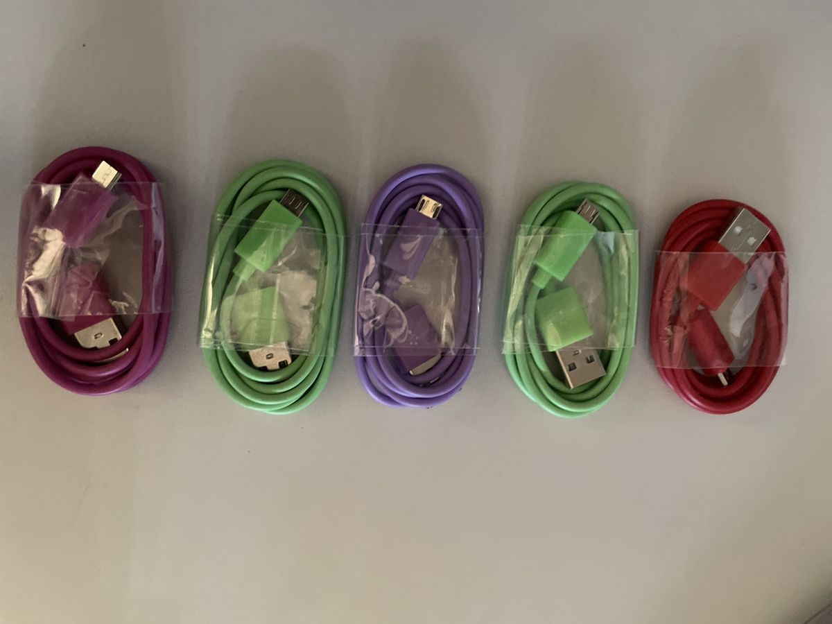 Samsung Cavi: 5 câbles USB multicolores micro USB 🍟 neuf – Nuovo e nell'imballaggio originale da Denges venduto da Ricautomotive 3