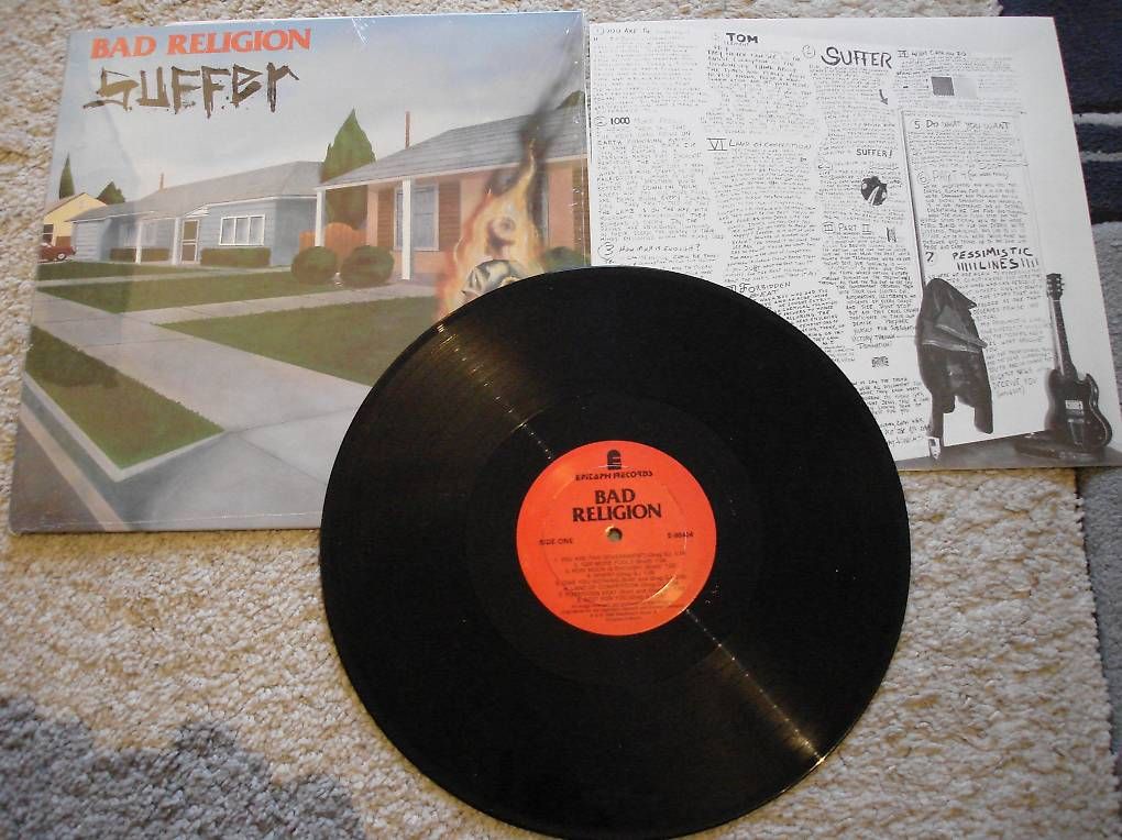 Dischi in vinile: BAD RELIGION  LP  "SUFFER"  ORIGINAL 1988 – Usato da Niederweningen venduto da tsnuk333 3