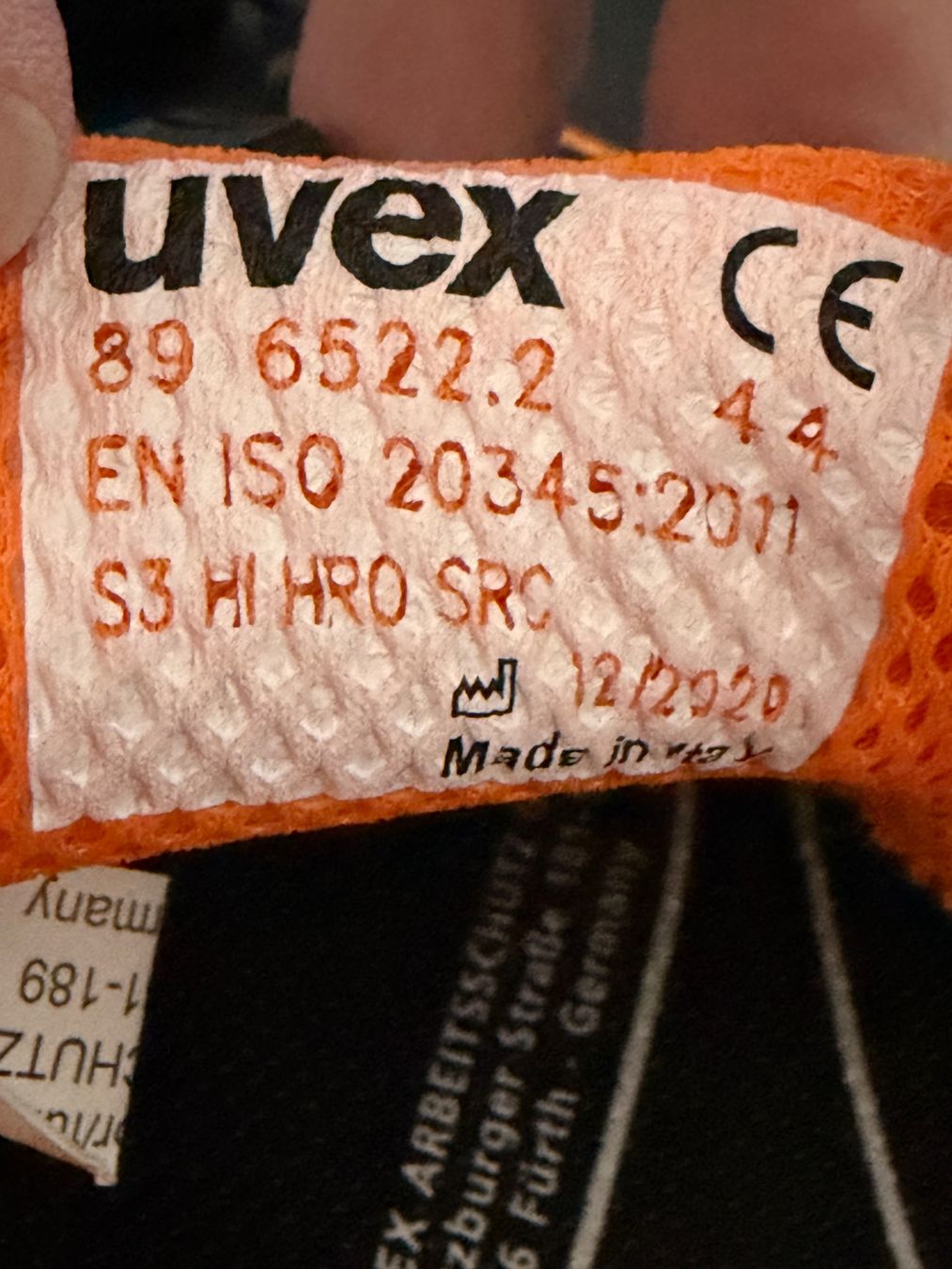Uvex Scarpe da uomo: Uvex Sicherheitsschuh  CE 4 EN ISO S3 – Nuovo e nell'imballaggio originale da Oftringen venduto da ste_mp2b 2