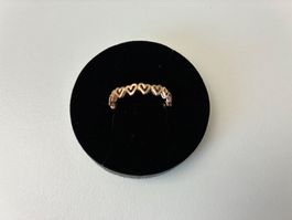 Pandora Fingerring aus Silber rosé