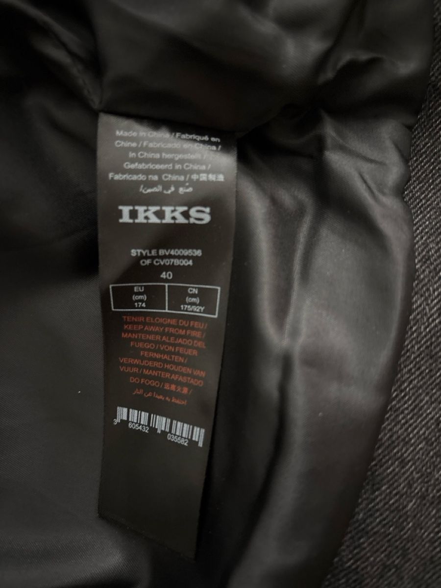 IKKS Giacche: IKKS Women Jacket tweed red /charcoal – Nuovo (secondo la descrizione) da auvernier venduto da Vine101 3
