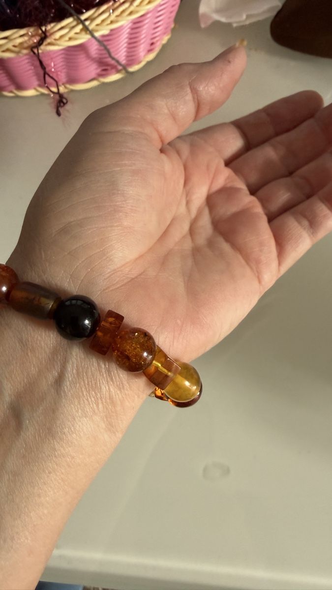 Bracciali & Braccialetti: Buntes Bernsteinarmband – Nuovo e nell'imballaggio originale da Ebikon venduto da Leonidas2 2