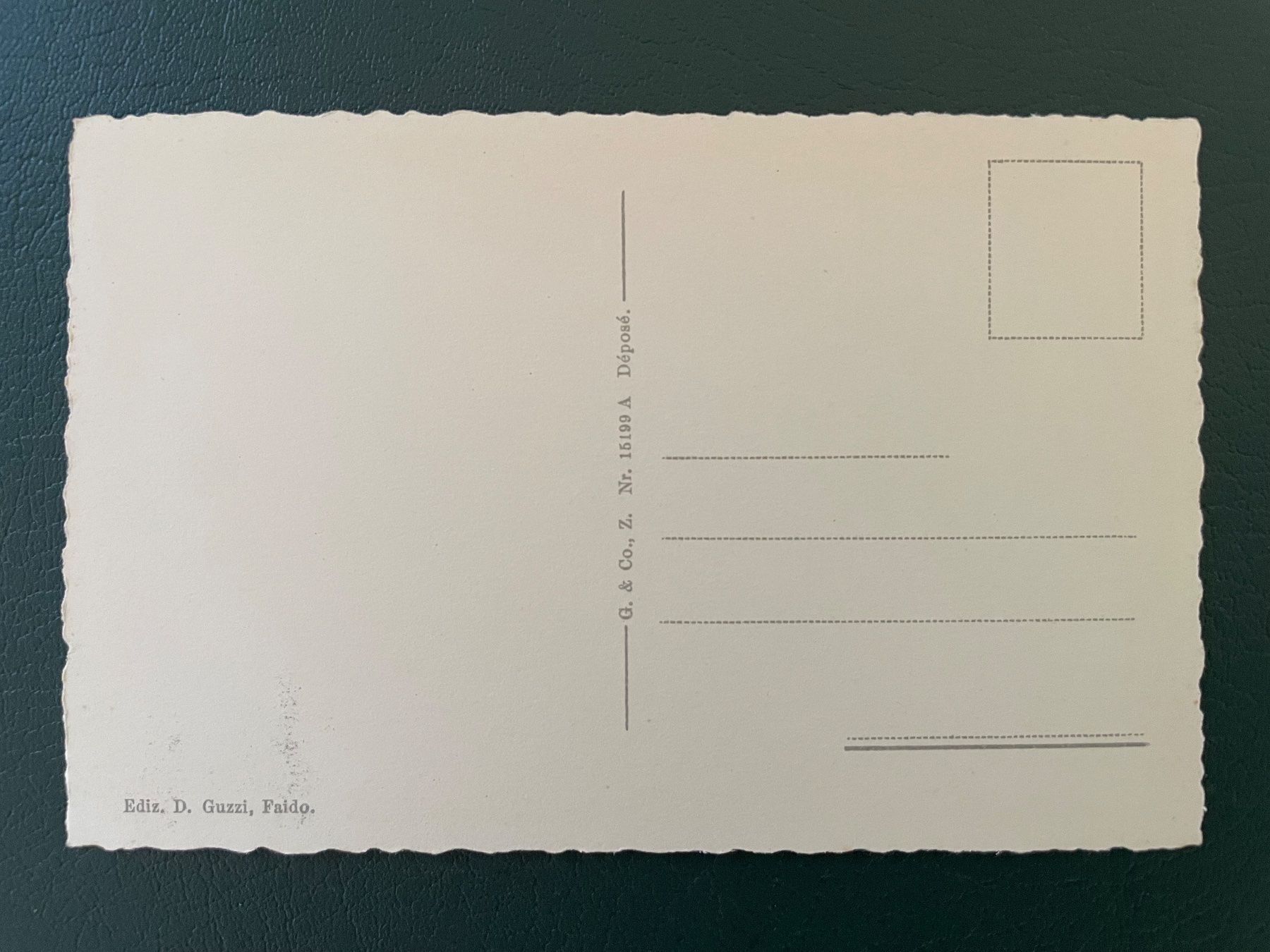 Cartoline postali: Faido bosco di Traseggio – Usato da Faido venduto da Fusnengo 1