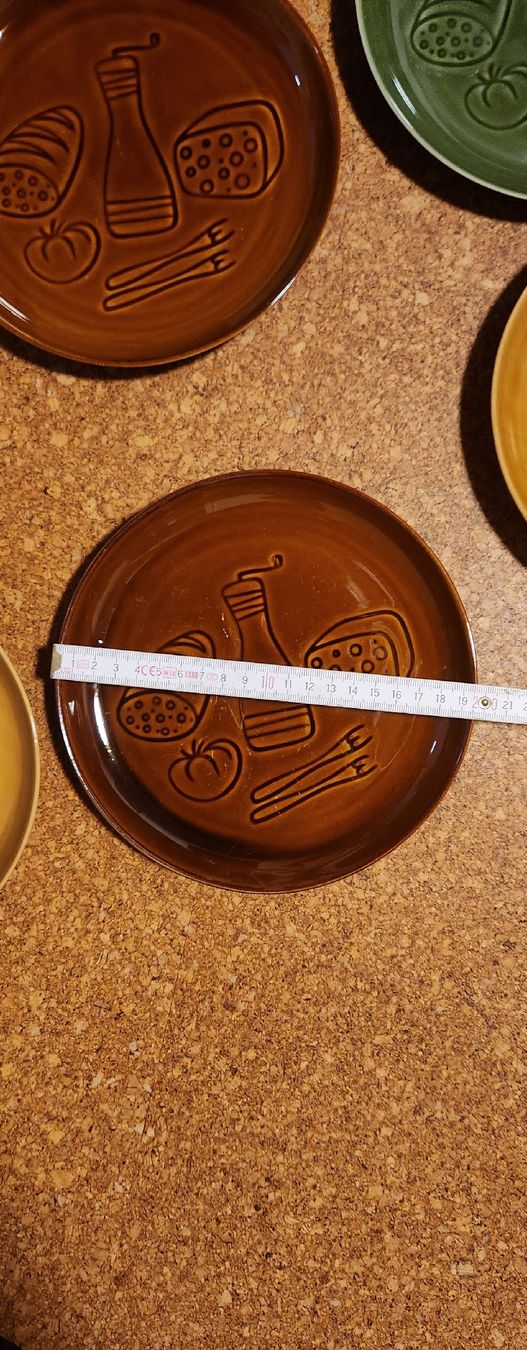 Teller: Fondue-Teller Set 6 Stück – Gebraucht aus Herisau von bin_da 1