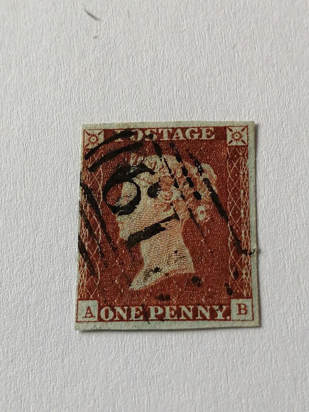 Tous les timbres: One Penny Red 1844 – D'occasion à Happerswil par tschergi