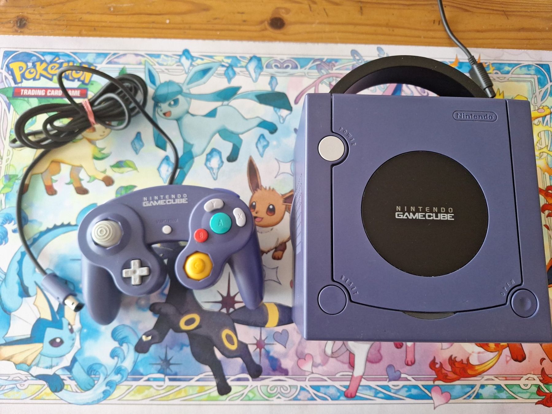 Nintendo Console: Gamecube Konsole Indigo Lila + Controller + Anleitung – Usato da Altstätten SG venduto da GGsGameshop