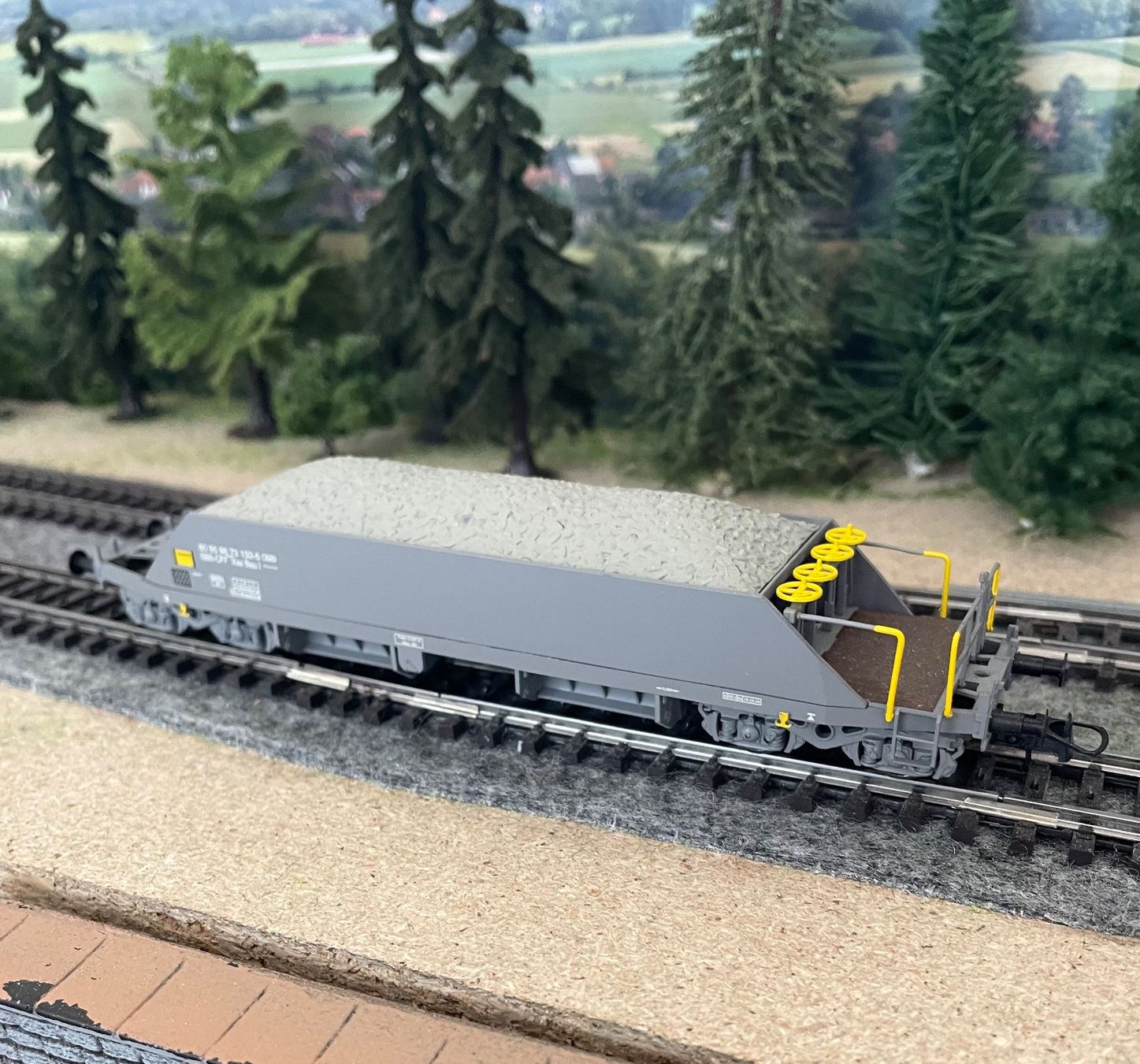 Liliput Modellini di ferrovie: Liliput L222305 SBB Schotterwagen – Usato da Blumenstein venduto da Ritschi