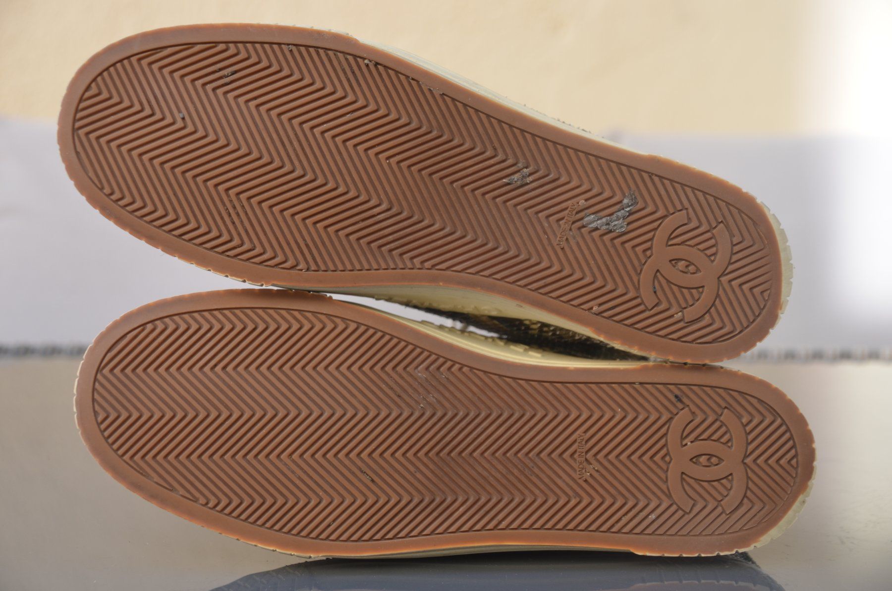 Chanel Herrenschuhe: CHANEL Python Sneaers 40.5 – Gebraucht aus Collonges von Auganien 7