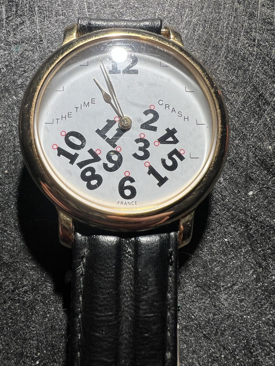 Orologi: Time Crash Uhr (Fr. 10.- Uhr) – Usato da Laufen venduto da groove60 4