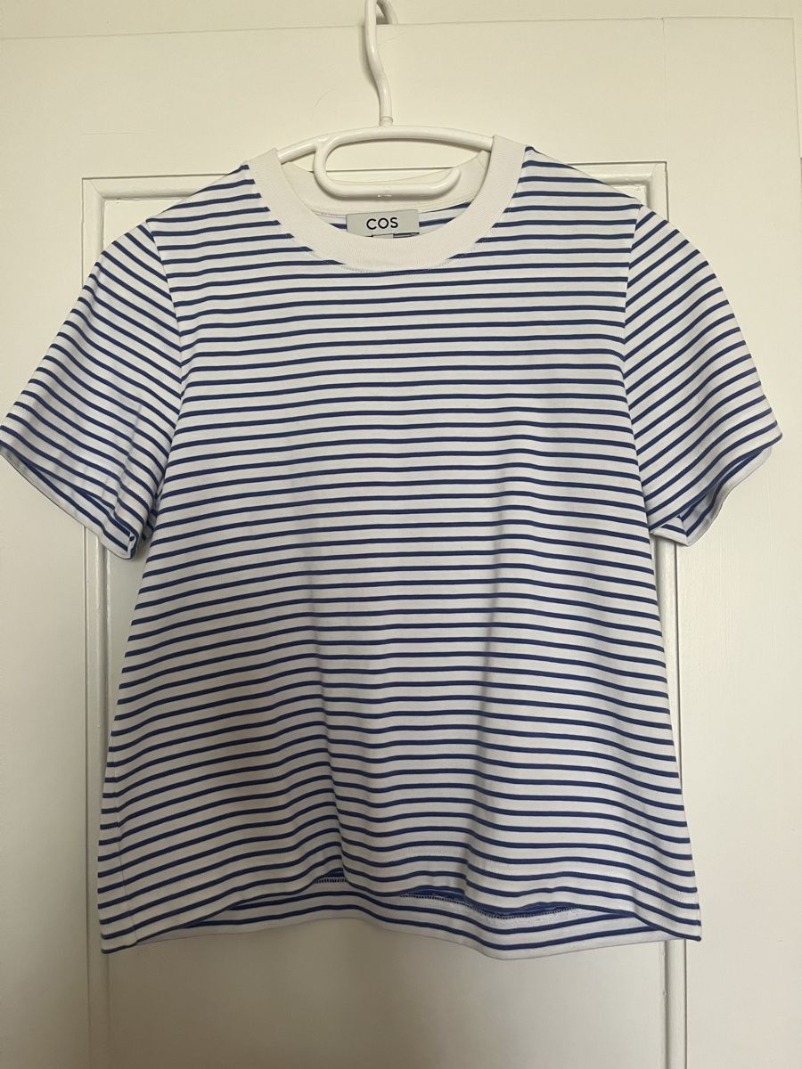 Cos T-shirt: T-shirt COS rayé taille M – Usato da Genève venduto da He364