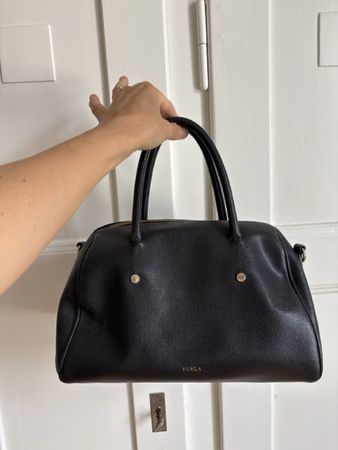 FURLA Bowler Bag Leather 
