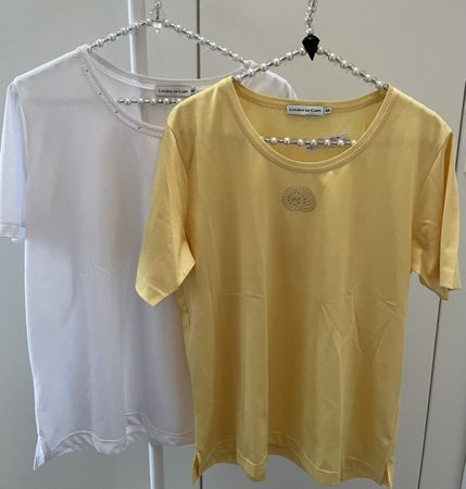 2x neue T-Shirts von Louisa di Capi, Gr. 40